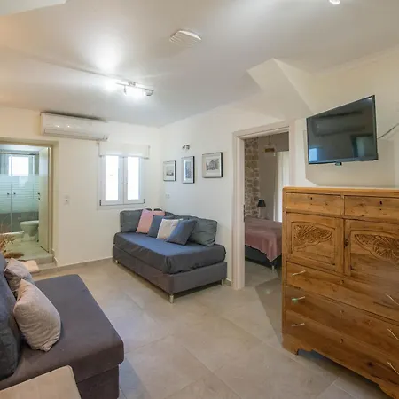 Villa Family Portes With Panoramic View! Pithos
